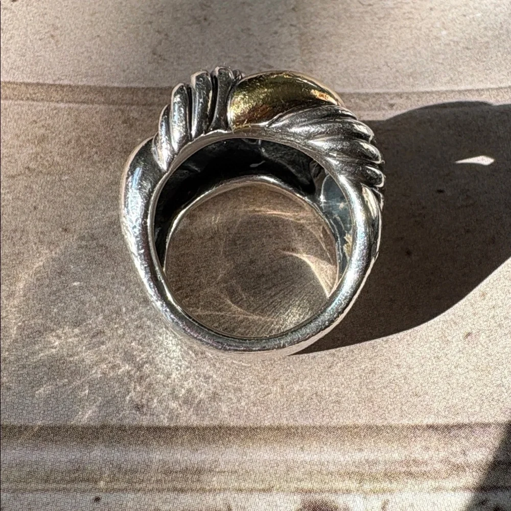 AUTHENTIC DAVID YURMAN BELMONT CURB CHAIN RING - Picture 5 of 6